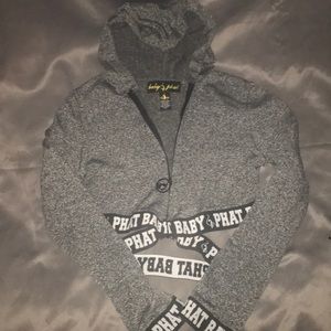 Baby Phat Crop Hoodie